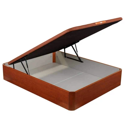 Imagen de Canapé abatible pikolin naturbox 2.0 transpirable altura 36 cm 150x190 Cerezo