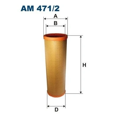 Imagen de Filtro de aire FILTRON AM 471/2