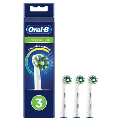 Imagen de ¡Oferta 21% ! Braun Eb 50 3 Ffs Cross Action New Recambio Cepillo Dental