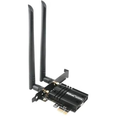 Imagen de Tarjeta WiFi 6 PCIe AX 3000Mbps, Intel 6E AX200, Bluetooth 5.2, 5G/2.4G para PC con Windows 11/10(64Bit)