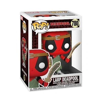 Imagen de Funko Pop! Marvel: Deadpool 30th Larp Figura de Vinilo Coleccionable Idea Regalo Mercancia Oficial Juguetes para Niños y Adultos Comic Books Fans Muñeco Coleccionistas