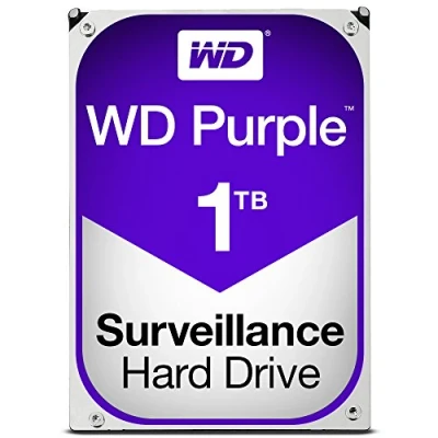 Imagen de WD Purple Disco duro para videovigilancia de 1 TB (Intellipower, SATA a 6 Gb/s, 64 MB caché, 3,5&quot;)