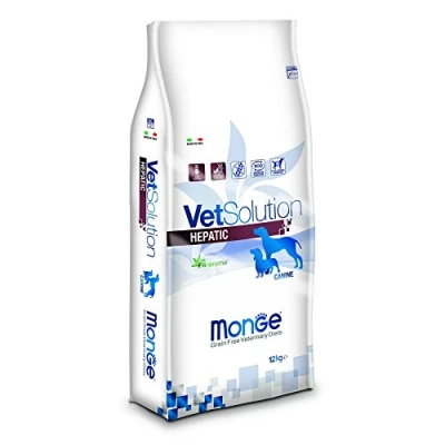 Imagen de Monge Vetsolution Hepatic 12 Comida Seca para Perros, Multicolor, kg (Confezione da 1), 12000