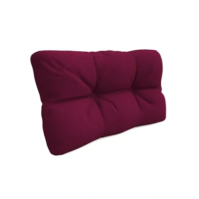 Imagen de POKAR cojín Respaldo aconchadas (Lateral) 60x40x12cm para Europalés/Europalet, jardín o terraza, sofá de paletas DYI, Interior y Exterior, sin palés, Morado