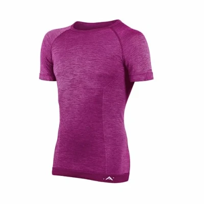 Imagen de Risalti T Shirt Homme Femme en Laine Mérinos Maillot Thermique Manches Courtes Extreme, Haut élastiques et respirants, Sous Vetement Unisex Sans Couture Made in Italy