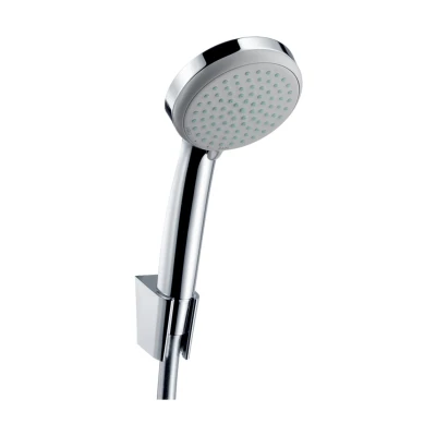 Imagen de Hansgrohe 27594000 Croma 100 Vario ducha de mano con soporte y flexo, 1,60m, 4 tipos chorro, cromo