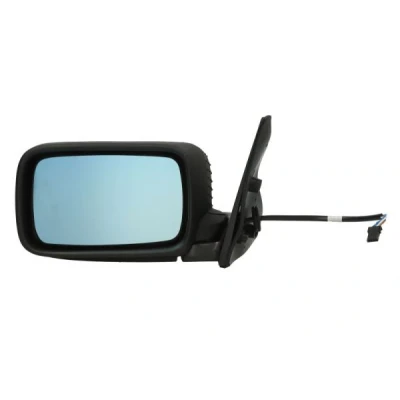 Imagen de espejo retrovisor Blic 5402 04 1139284 izquierda imprimado eléctrico completo, térmico, tintado en azul, asférico BMW: 3 Sedán, Coupé