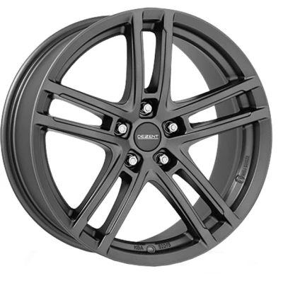 Imagen de DEZENT 5Taladro(s) 16in 100mm Llanta de aleación TZ graphite graphit matt TTZO6GA35E