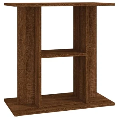 Imagen de vidaXL Soporte para Acuario Madera ingeniería Roble marrón 60x30x60 cm