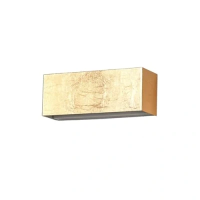 Imagen de LED Lámpara de pared &#039;Quentin&#039; (Moderno) en Dorado hecho Metal e.o. para Pasillos (1 llama,) Lindby aplique LED,