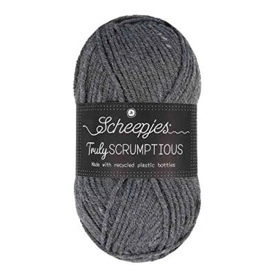 Imagen de Scheepjes 380 Negro Sésamo Mollete Realmente Scrumptious Hilo 1x100g
