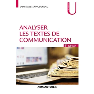 Imagen de Analyser Les Textes De Communication 4e Éd. (ebook)