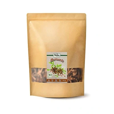 Imagen de Biojoy Anís estrellado entero BÍO (1 kg), adecuado para la preparación té e infusión (Illicium verum)