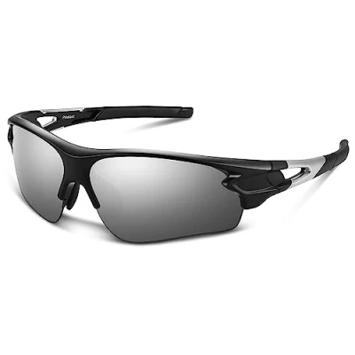 Imagen de BEACOOL Gafas de Sol Polarizadas Deportivas Unisex Protección UV con Monturas Ligeras para Esquiando Ciclismo Carrera Surf Golf Conduciendo