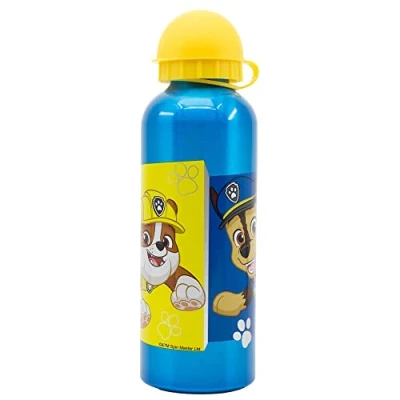 Imagen de Botella de agua infantil reutilizable aluminio 530 ml La Patrulla Canina