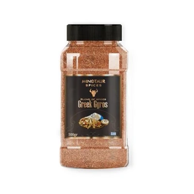 Imagen de Minotaur Spices Greek Gyros 500 g Mezcla de especias para cerdo en lata