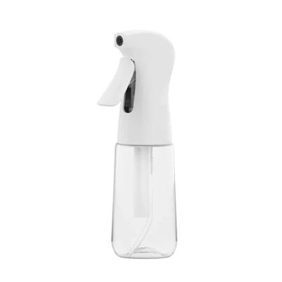 Imagen de GRIFEMA Pulverizador de Agua Blanco 200ml Botella Spray Plástico Reutilizable sin BPA con Niebla Fina y Pulverización Continua 3s para Cabello, Plantas Limpieza, GE2001B 300B