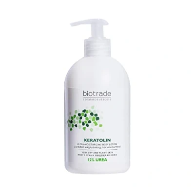 Imagen de Keratolin Body Loción 12% Urea 400ml Con Hidratación Profunta Para Piel Muy Seca Y Descamada De Biotrade