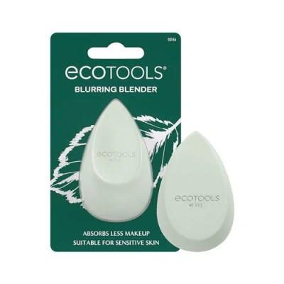 Imagen de EcoTools Blurring Blender Makeup Sponge, Blending Sponge For Blurred Skin, Liquid &amp; Cream Foundation, Cloud Coverage Memory Foam, Eco Friendly, Latex Free, Cruelty Free Vegan 1 Count