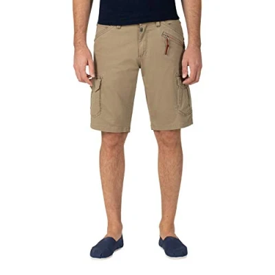Imagen de Timezone Regular Rykertz Pantalones Cortos, Verde (Safari Khaki 4084), W30 (Talla del Fabricante: 30) para Hombre