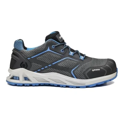 Imagen de BASE, K Move, zapato de seguridad, Kaptiv, color gris y azul, S1P HRO SRC, talla 37