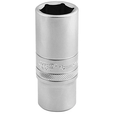 Imagen de Draper DT MM/MS 3/8 &quot;Square Drive 6 Punto Metric profundo Socket (19 mm), color azul