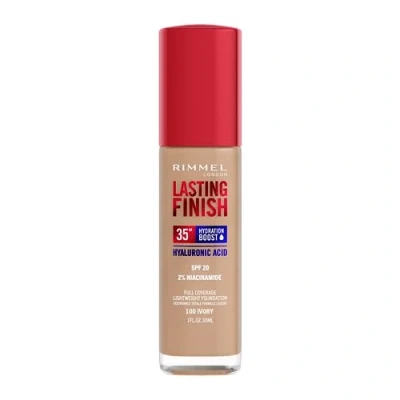 Imagen de Rimmel London, Lasting Finish, Base de maquillaje, 100 Ivory, 30ml