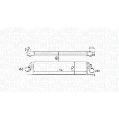 Imagen de MAGNETI MARELLI 351319205410 Intercooler RENAULT: MASTER 3 Kasten, 3, Bus, OPEL: Movano B Furgón, Bus