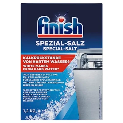 Imagen de sal para lavavajillas Finish especial, paquete de 1 (1 x 1,2 kg)