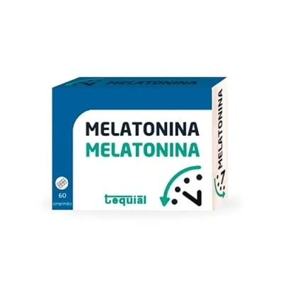 Imagen de Tequial Melatonina con Xilitol 1mg pura 60 comprimidos para una rapida conciliacion del sueño