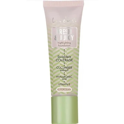 Imagen de Base de maquillaje Lovely Fluid Fresh and Juicy foundation nr2