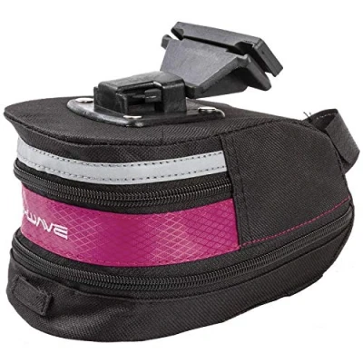 Imagen de M Wave L Bolsa sillín Bicicleta Tilburg S, Adultos Unisex, Rosa, 180 x 115 105 cm