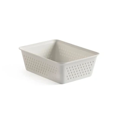 Imagen de TATAY Organizador A6 Bohol, de Polipropileno, Libre BPA, Plástico 100% Reciclado, Blanco, Medidas 12,5 x 16,5 5,5 cm
