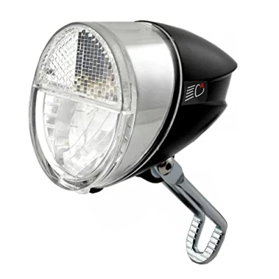 Imagen de nean luz Delantera de la lámpara Bicicleta CREE LED Dynamo con automática 30 Lux, aprobación StVZO