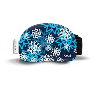 Imagen de Soggle Gafas de esquí (microfibra, talla única), color azul