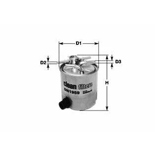Imagen de Filtro combustible CLEAN FILTERS DN2701