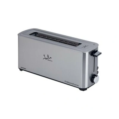 Imagen de Jata TT1043 Tostadora de Boca Ancha Inox, Ranura 255 mm x 40 mm, 5 posiciones tostado, Centrado automático del pan, Cuerpo toque frío, Descongela, Recogemigas, Mantiene Calor, 1000 W
