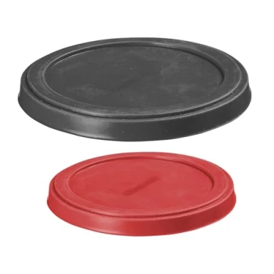 Imagen de Westmark tapas de conservación silicona expandibles y reutilizables para tarros, cuencos pequeños o tarros yogur ø 10 + 8 cm, silicona, 2 piezas