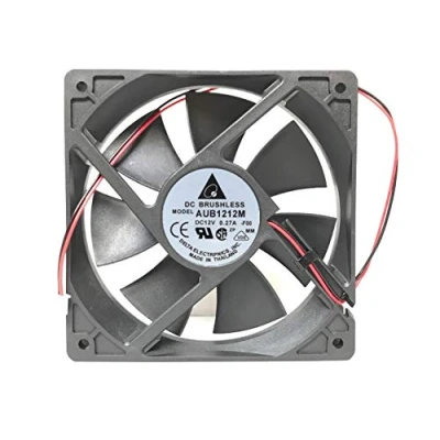 Imagen de N / A Cooling Fan AUB1212M 12CM,Server Cooler 12V 0.27A, Large Air Volume Chassis for 120x120x25mm 2 Wire