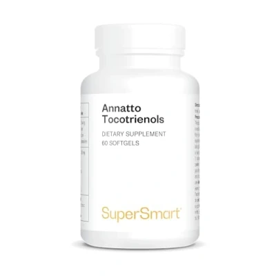 Imagen de Tocotrienoles de achiote La mayor fuente natural vitamina E Ayuda a proteger todas las células contra el estrés oxidativo Sin OGM gluten Supersmart