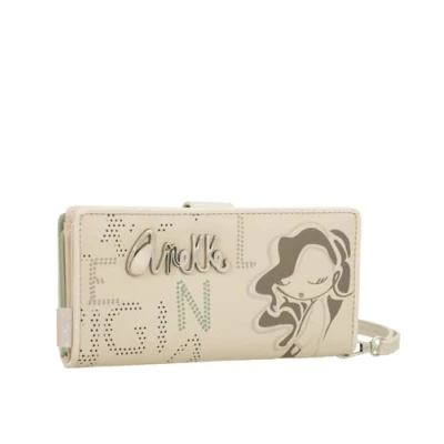 Imagen de Billetero Grande RFID Alma Protección y Estilo Amplios Compartimentos Asa de Mano Medidas: 18x10x3 cm Accesorios Modernos