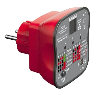 Imagen de Benning Towing Socket Tester SDT 1 con contacto los dedos, 020053