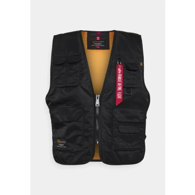 Imagen de Alpha Industries Utility VEST Chaleco, Hombre, Talla: L/XL, Black