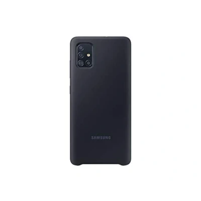 Imagen de Funda De Silicona Samsung Negro Para Galaxy A51
