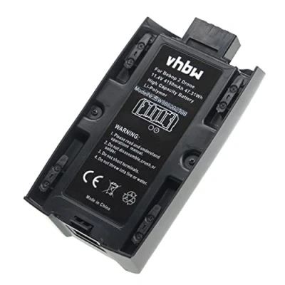 Imagen de vhbw Batería Recargable Compatible con Parrot Bebop 2 Power dron, multicóptero, cuadricóptero (4150 mAh, 11,4 V, polímero de Litio)