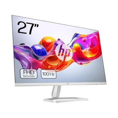 Imagen de HP 527sw Monitor de 27&quot; FHD (1920x1080, IPS, 100 Hz, 5ms, 99% sRGB, 300 Nits, contraste 1500:1) Blanco con Soporte Plateado