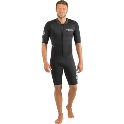 Imagen de Cressi Endurance Man Shorty Wetsuit 3mm Monoshort sin Capucha en Neopreno Negro per Hombre