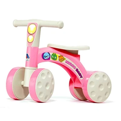 Imagen de MOLTO Correpasillos My First Ride On Rosa Corre Pasillos para Uso en Casa o el Parque Juguetes Infantiles Seguros y Resistentes Fomenta Sano Desarrollo de Niños Niñas + 10 Meses