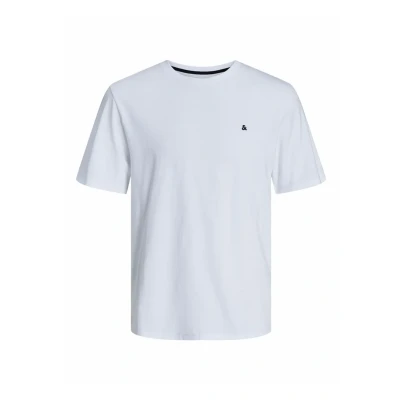Imagen de JACK &amp; JONES Jjepaulos tee SS Crew Neck Noos Chaqueta Acolchada, Blanco, L para Hombre