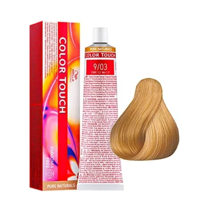 Imagen de Wella Professionals Color Touch Pure Naturals 60 ml 9/03 Very Light Natural Gold Blonde